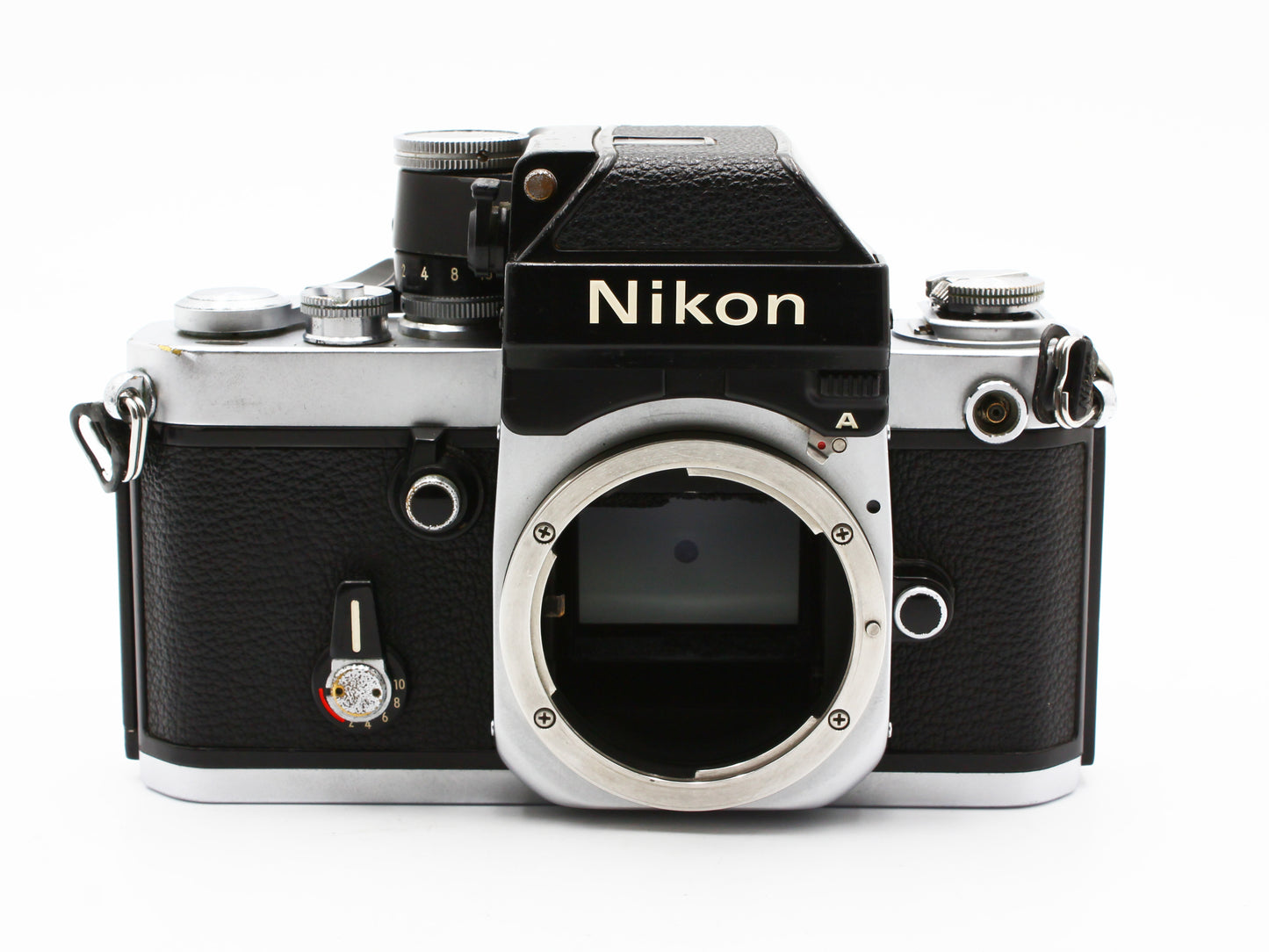 Nikon F2 Photomic Silver 35mm SLR Film Camera 50mm f/1.8 135mm f/2.8 Lens【Exc+4】