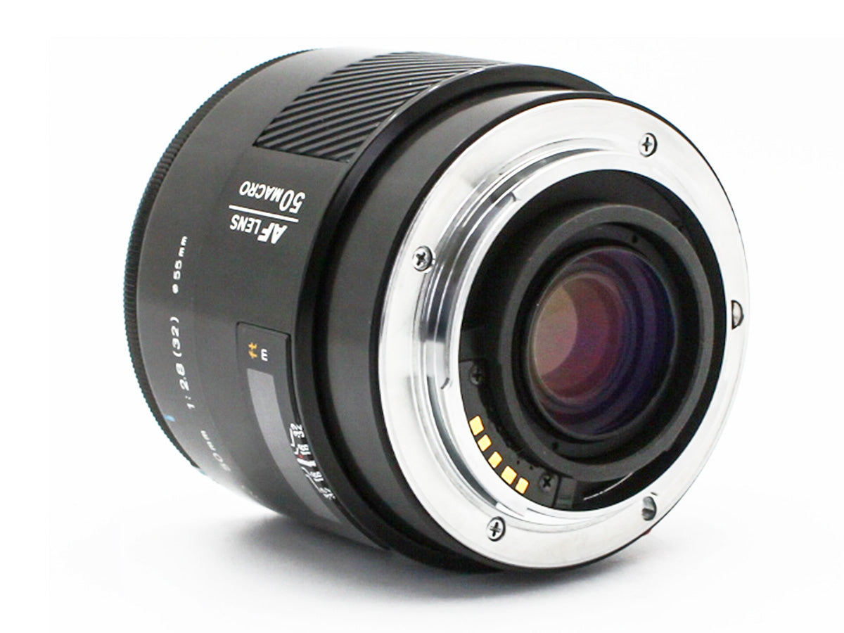 MINOLTA AF MACRO 50mm f/2.8 for Sony A-Mount Lens from JAPAN【Exc+5】