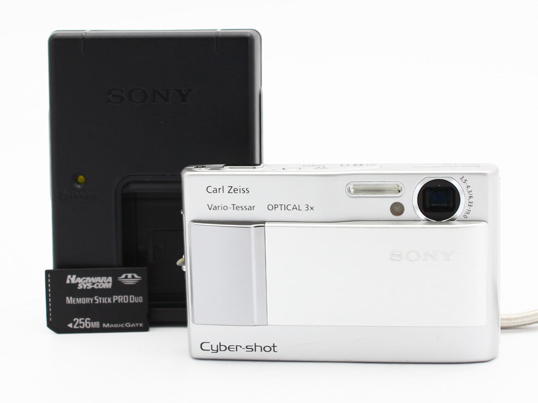 SONY Cyber-shot DSC-T10 7.2MP 3x Optical Zoom Digital Camera from JAPAN【Exc+5】