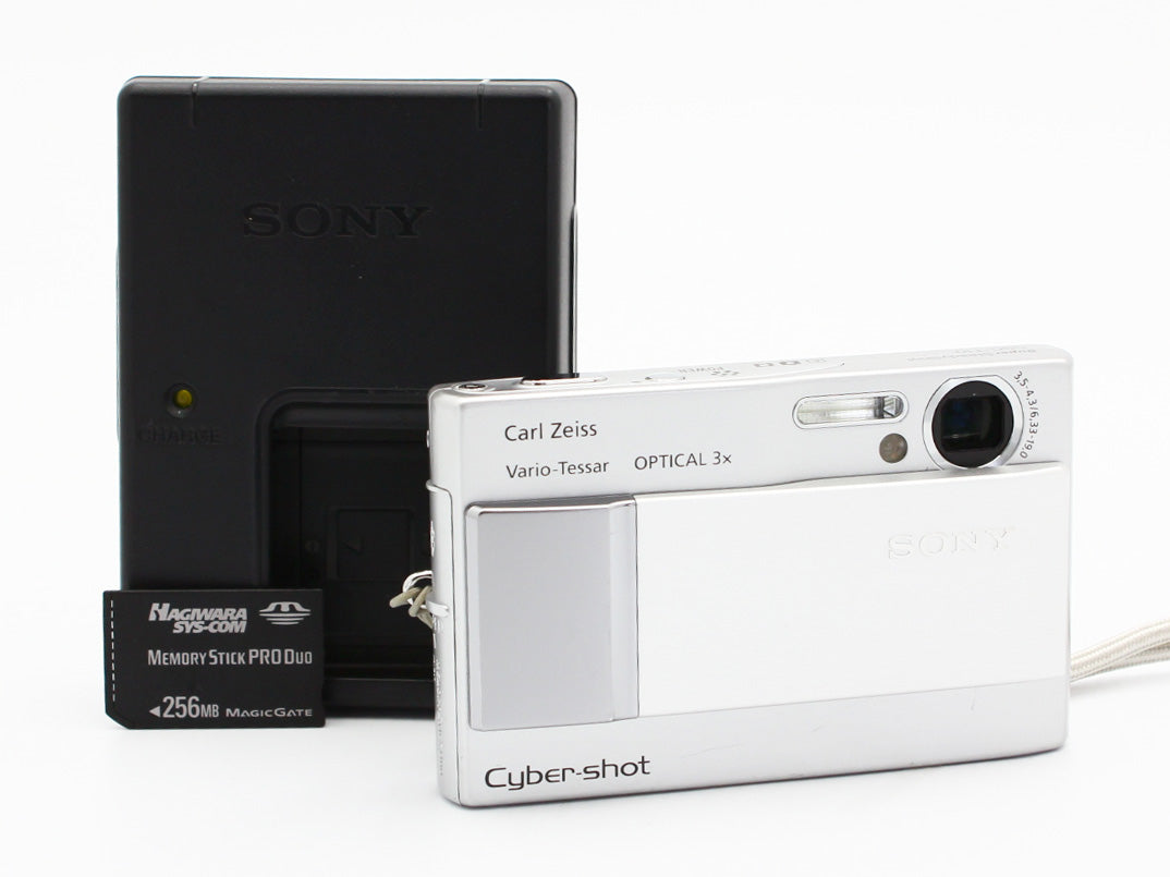 SONY Cyber-shot DSC-T10 7.2MP 3x Optical Zoom Digital Camera from JAPAN【Exc+5】
