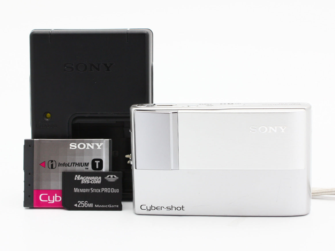 SONY Cyber-shot DSC-T10 7.2MP 3x Optical Zoom Digital Camera from JAPAN【Exc+5】