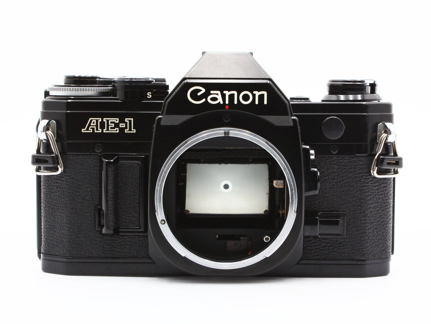Canon AE-1 Black 35mm SLR Film Camera FD 50mm f/1.4 S.S.C. Lens【Exc+3】
