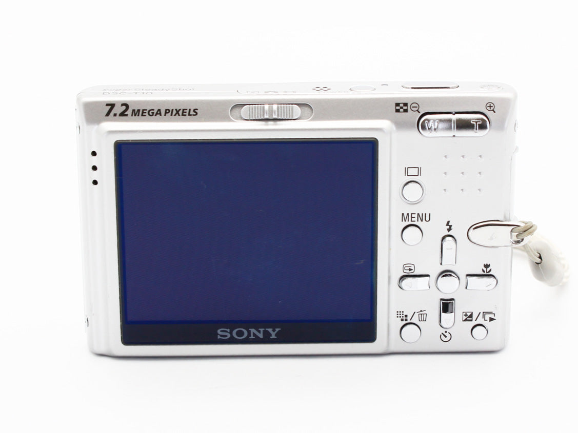 SONY Cyber-shot DSC-T10 7.2MP 3x Optical Zoom Digital Camera from JAPAN【Exc+5】