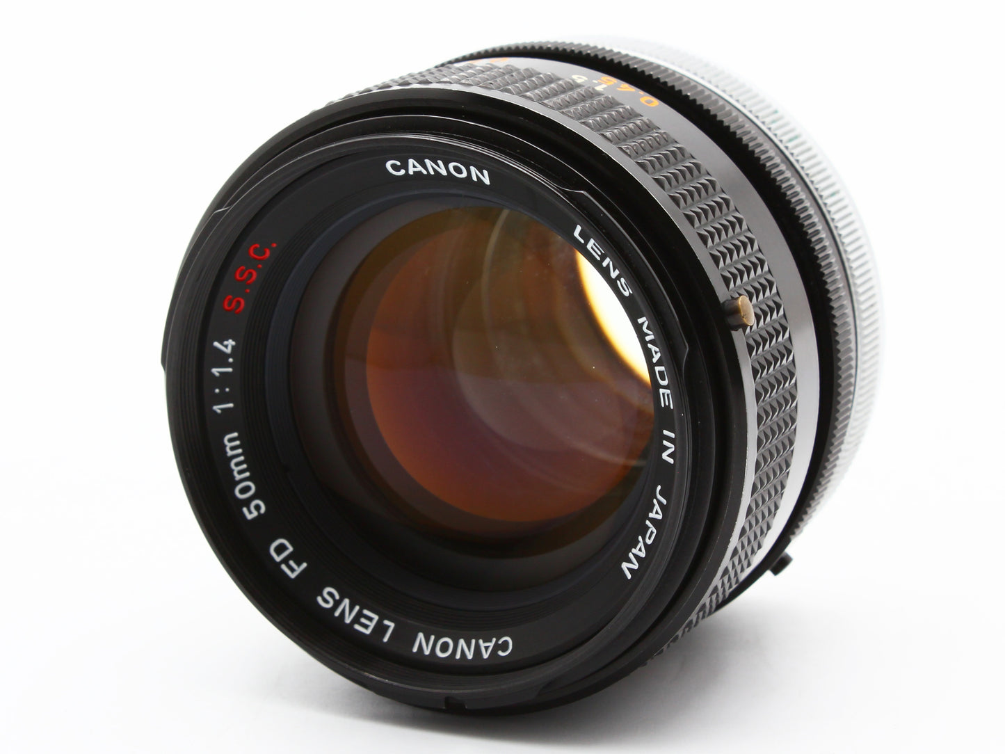 Canon AE-1 Black 35mm SLR Film Camera FD 50mm f/1.4 S.S.C. Lens【Exc+3】