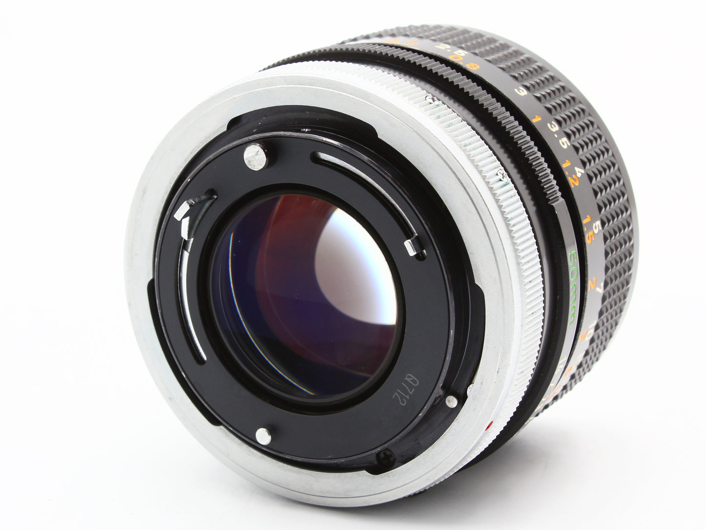 Canon AE-1 Black 35mm SLR Film Camera FD 50mm f/1.4 S.S.C. Lens【Exc+3】