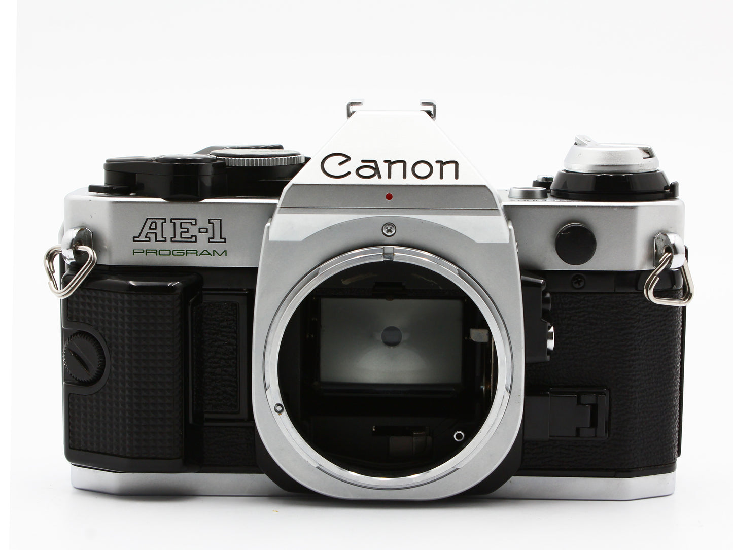 Canon AE-1 Program Silver 35mm SLR Film Camera New FD 50mm f/1.4 Lens【Exc+5】