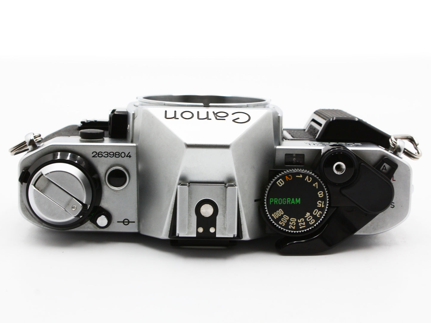 Canon AE-1 Program Silver 35mm SLR Film Camera New FD 50mm f/1.4 Lens【Exc+5】