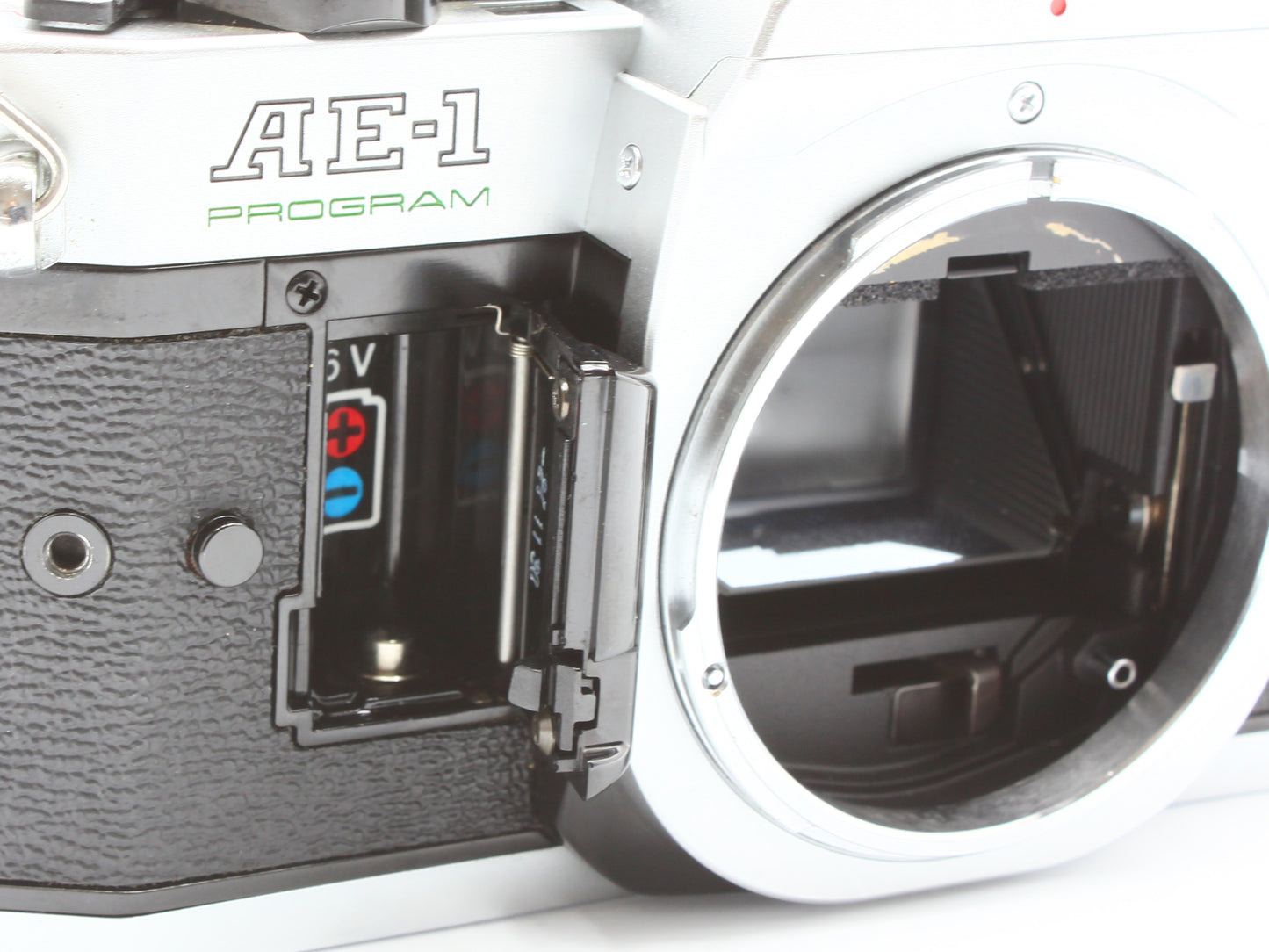 Canon AE-1 Program Silver 35mm SLR Film Camera New FD 50mm f/1.4 Lens【Exc+5】