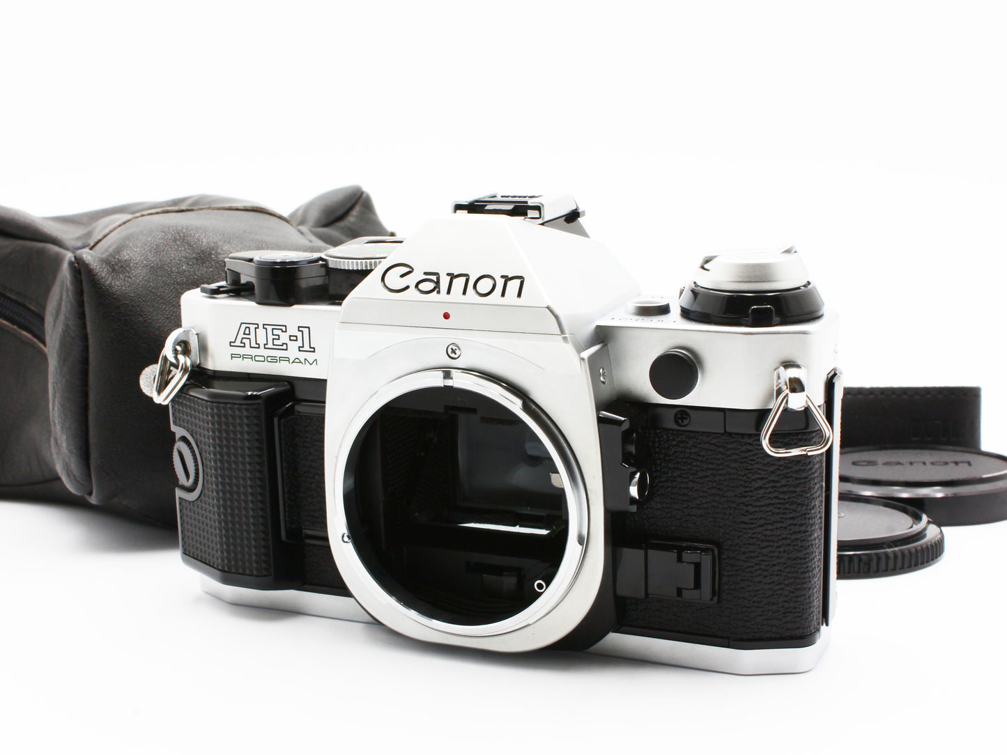 Canon AE-1 Program Silver 35mm SLR Film Camera from JAPAN 【Exc+4】