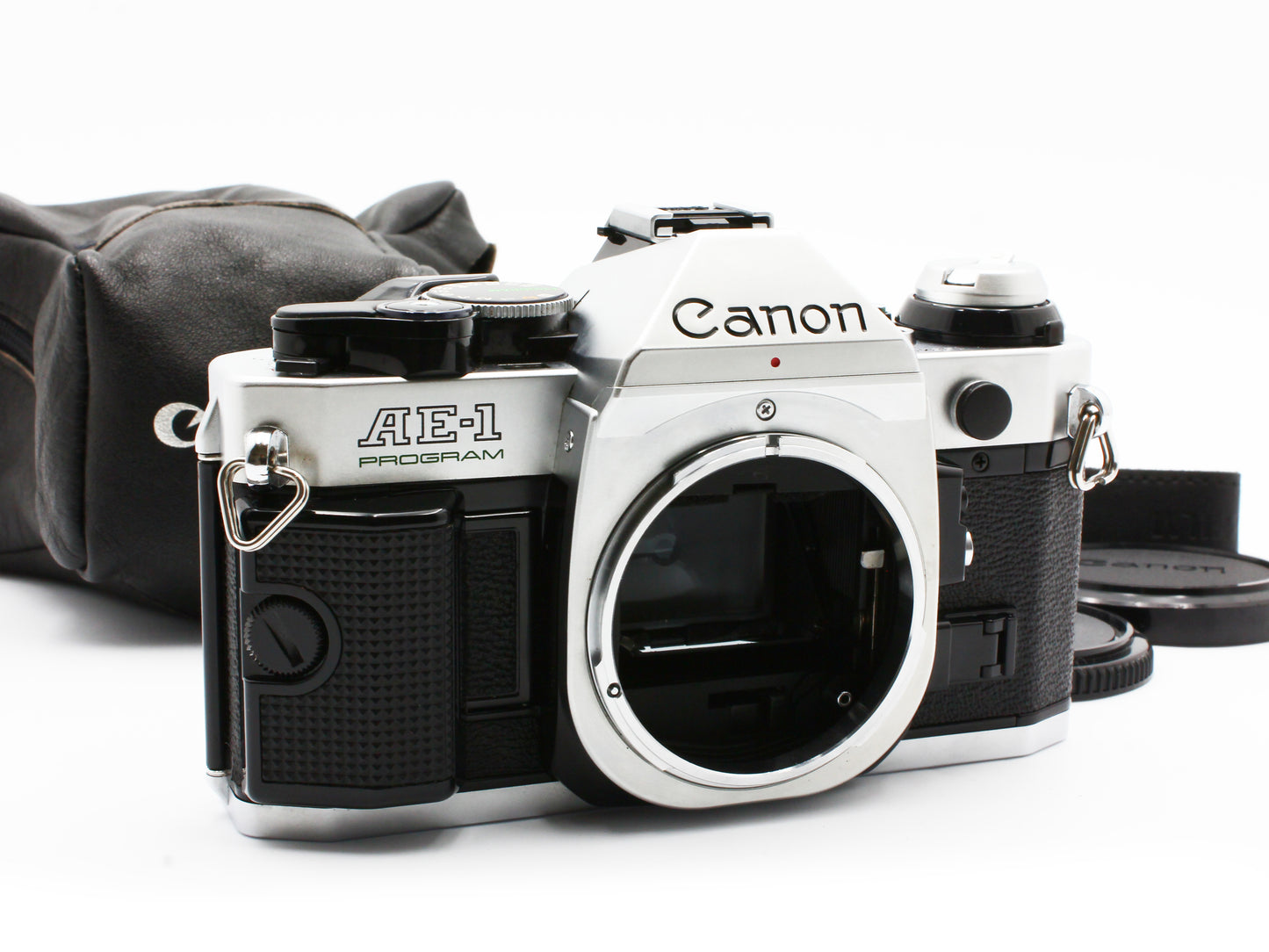 Canon AE-1 Program Silver 35mm SLR Film Camera from JAPAN 【Exc+4】