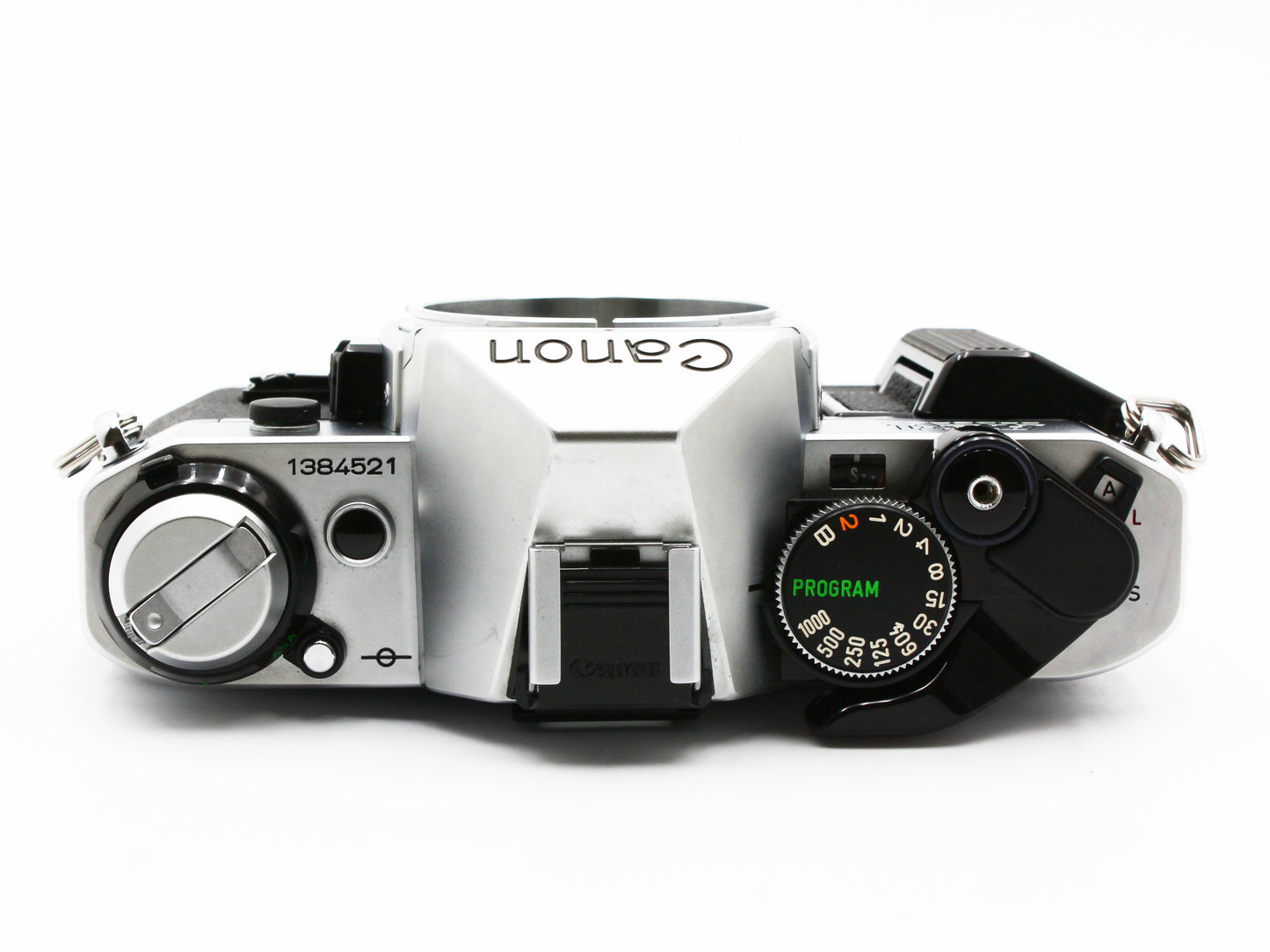 Canon AE-1 Program Silver 35mm SLR Film Camera from JAPAN 【Exc+4】