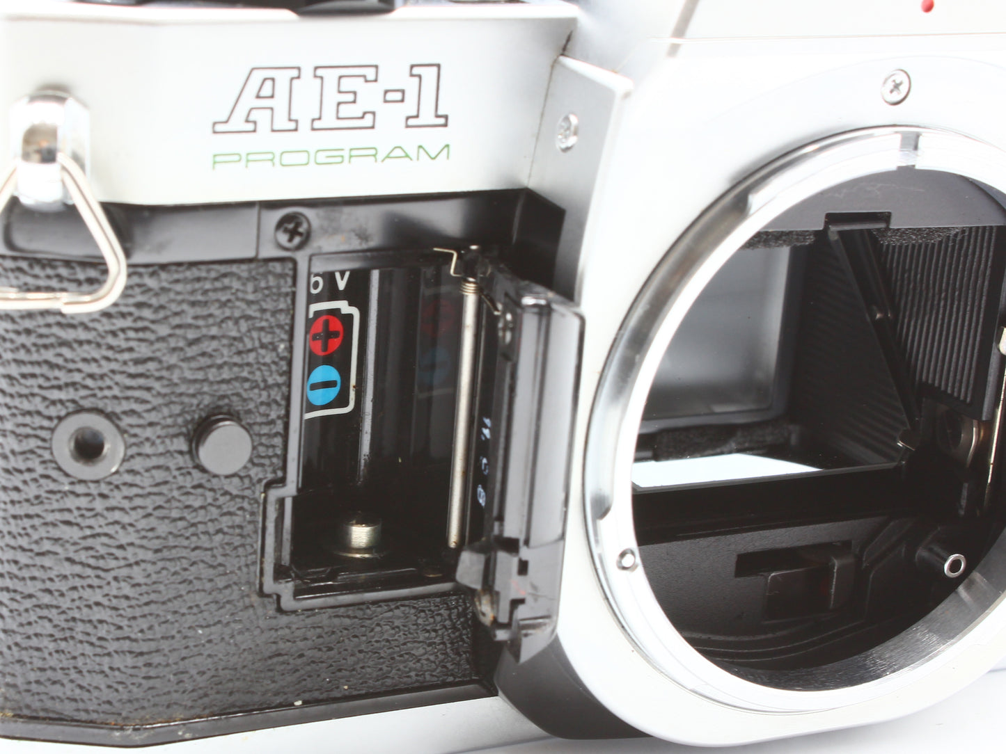 Canon AE-1 Program Silver 35mm SLR Film Camera from JAPAN 【Exc+4】