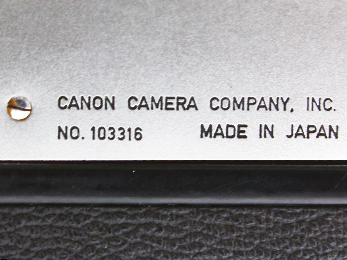 Canon FP 35mm SLR Film Camera FL 50mm f/1.8 From JAPAN【Exc+4】