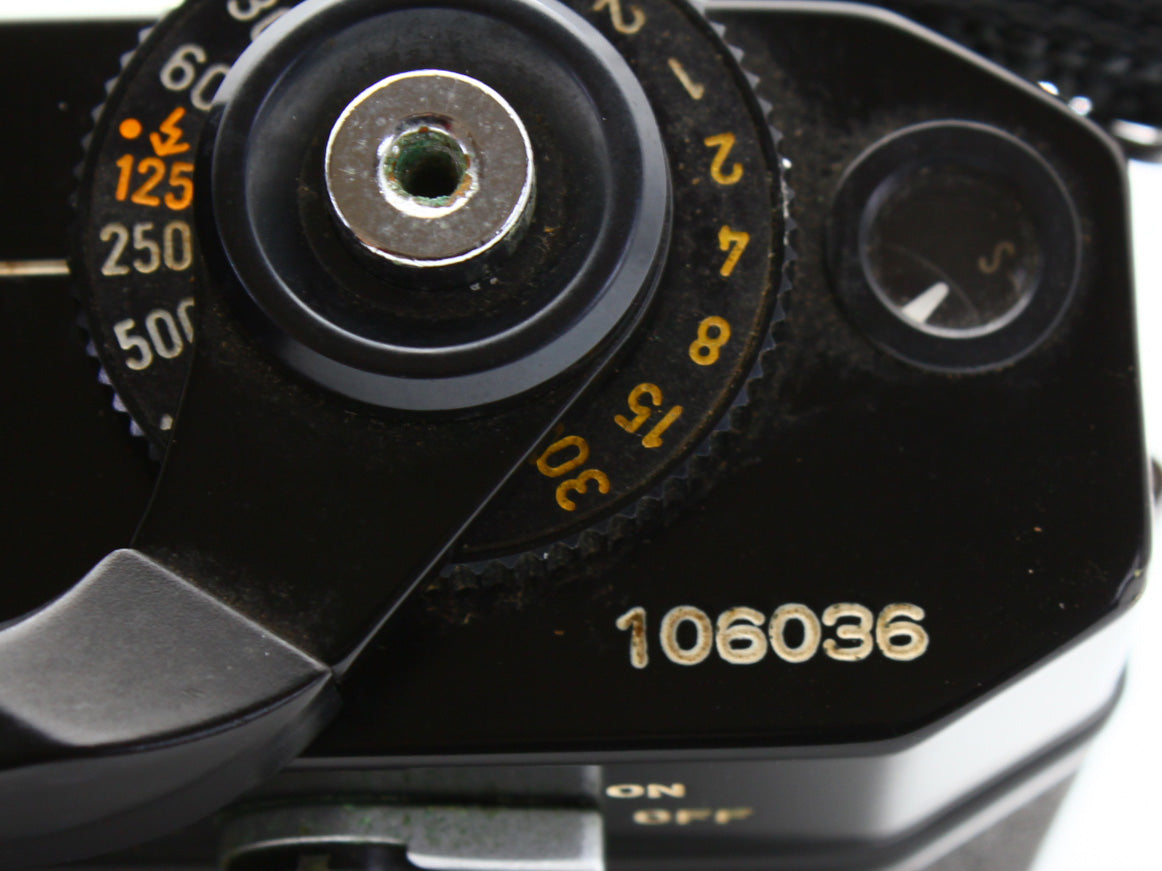 Canon EF 35mm SLR Film Camera FD 50mm f/1.4 S.S.C. Lens from JAPAN【VeryGood】