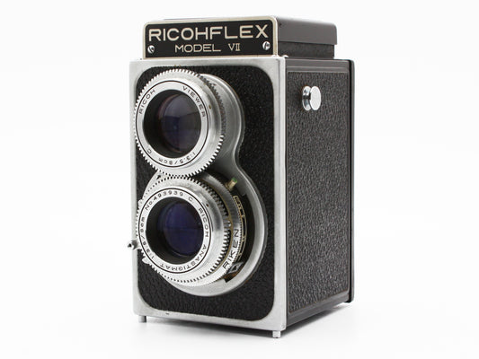 Ricohflex Model VII 6x6 TLR 120 Film Camera 8cm f/3.5 Lens from JAPAN【Exc+3】