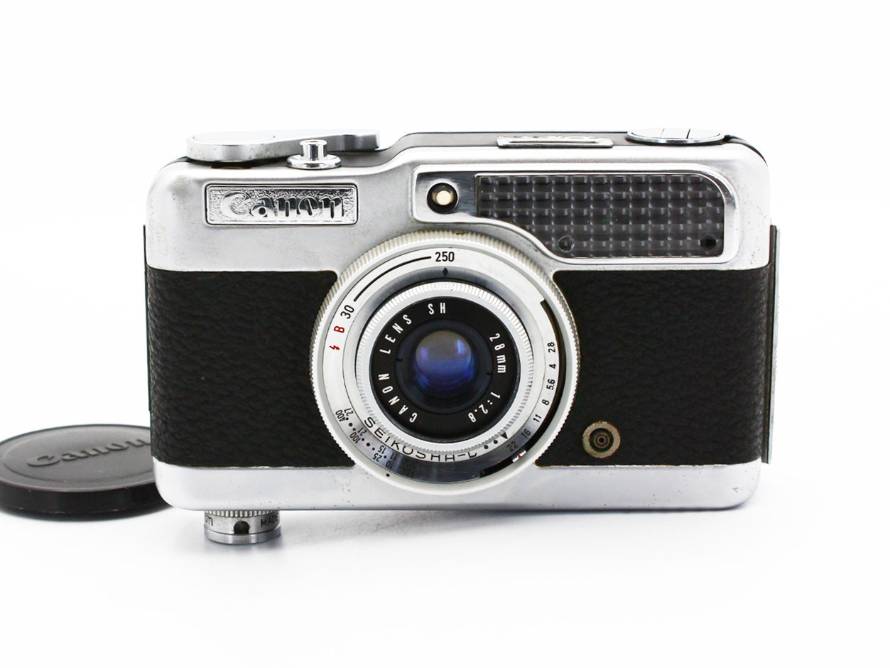 Canon Demi Half Frame 35mm Film Camera 28mm f/2.8 Lens from JAPAN【Exc+4】