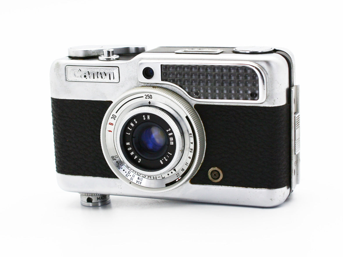 Canon Demi Half Frame 35mm Film Camera 28mm f/2.8 Lens from JAPAN【Exc+4】