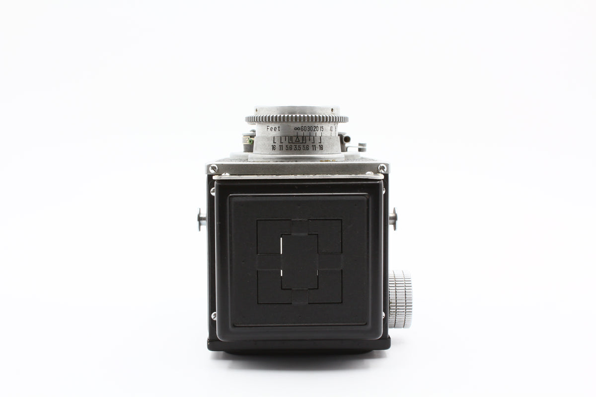 Ricohflex Model VII 6x6 TLR 120 Film Camera 8cm f/3.5 Lens from JAPAN【Exc+3】