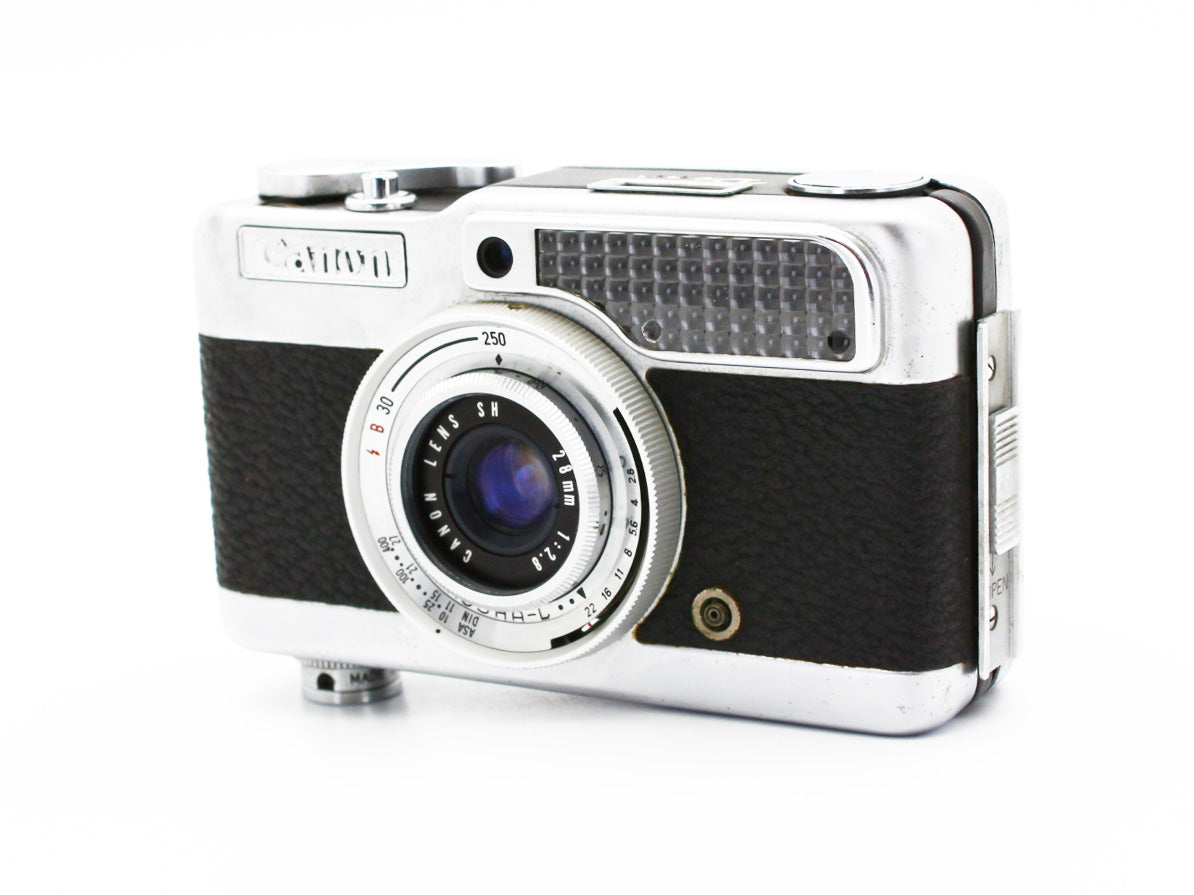 Canon Demi Half Frame 35mm Film Camera 28mm f/2.8 Lens from JAPAN【Exc+4】