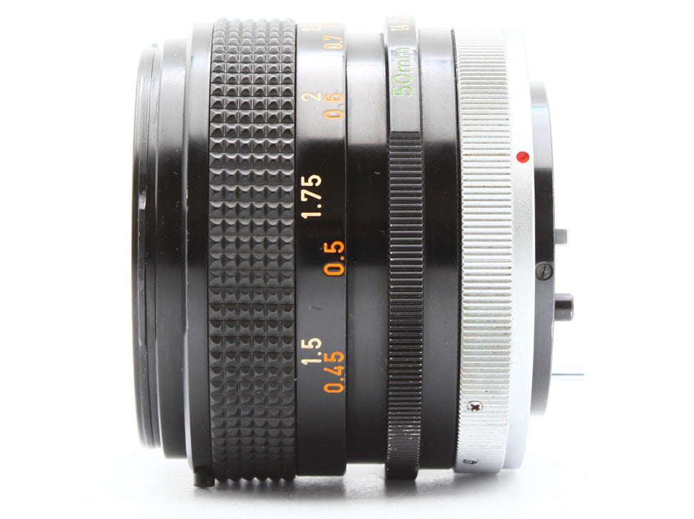 Canon EF 35mm SLR Film Camera FD 50mm f/1.4 S.S.C. Lens from JAPAN【VeryGood】