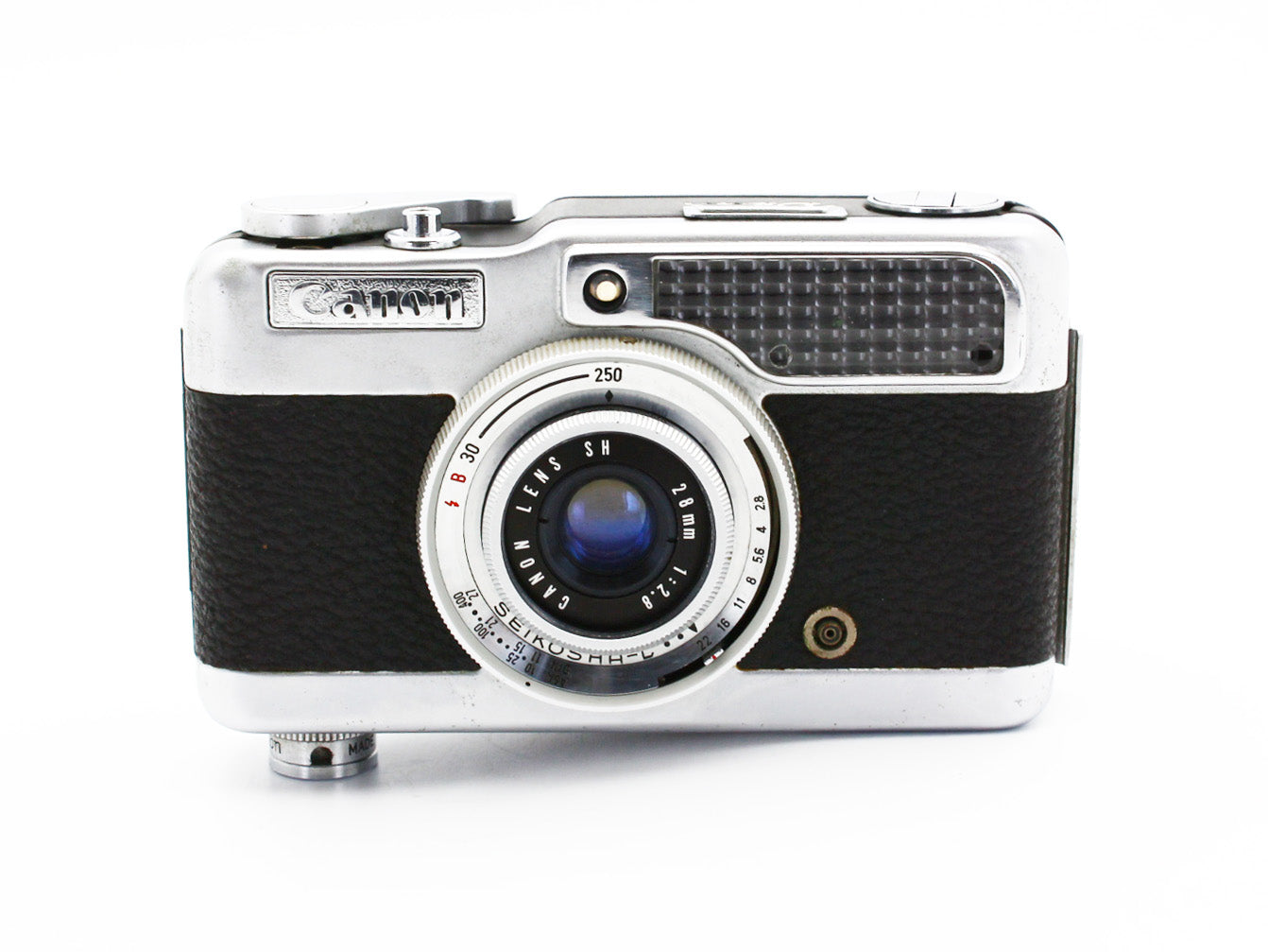 Canon Demi Half Frame 35mm Film Camera 28mm f/2.8 Lens from JAPAN【Exc+4】