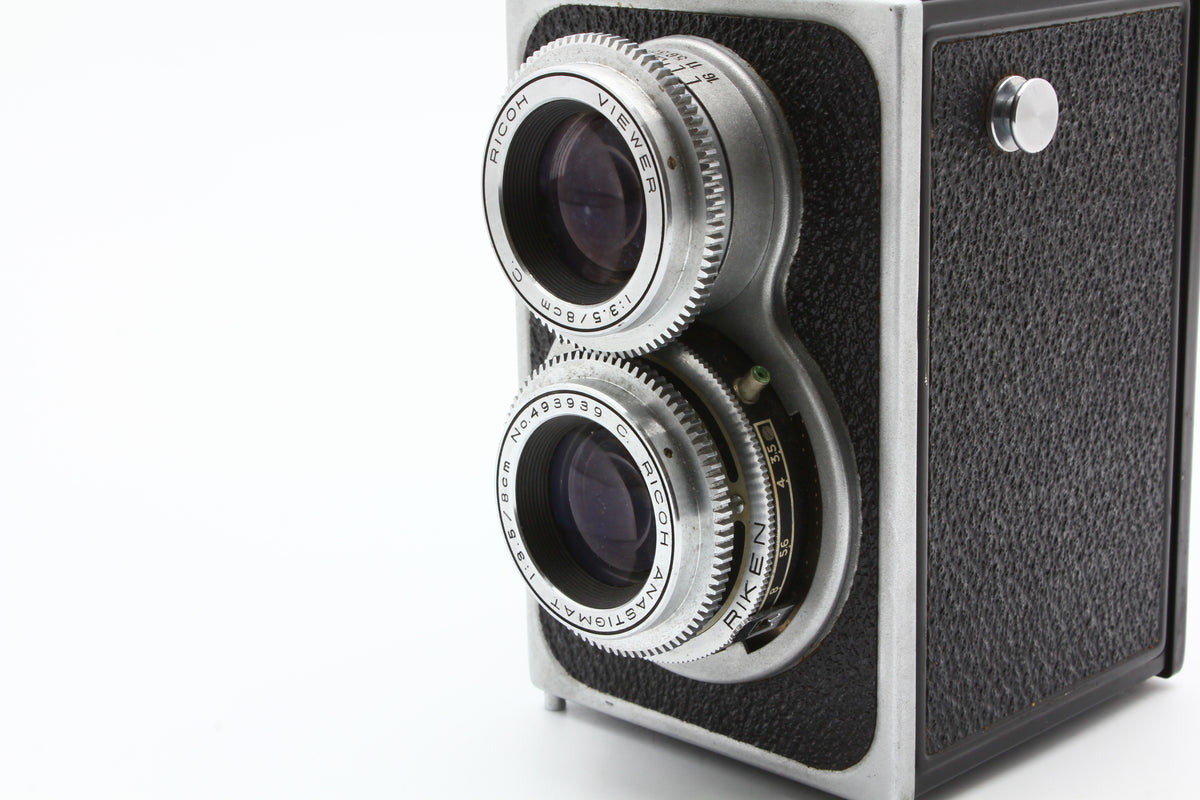 Ricohflex Model VII 6x6 TLR 120 Film Camera 8cm f/3.5 Lens from JAPAN【Exc+3】