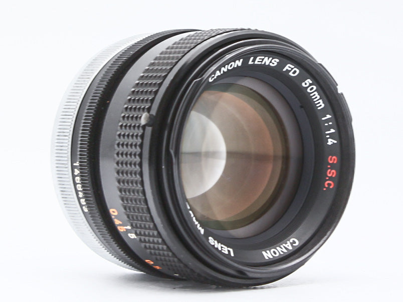 Canon AE-1 SLR 35mm Film Camera FD 50mm f/1.4 s.s.c. Lens from JAPAN【VeryGood】