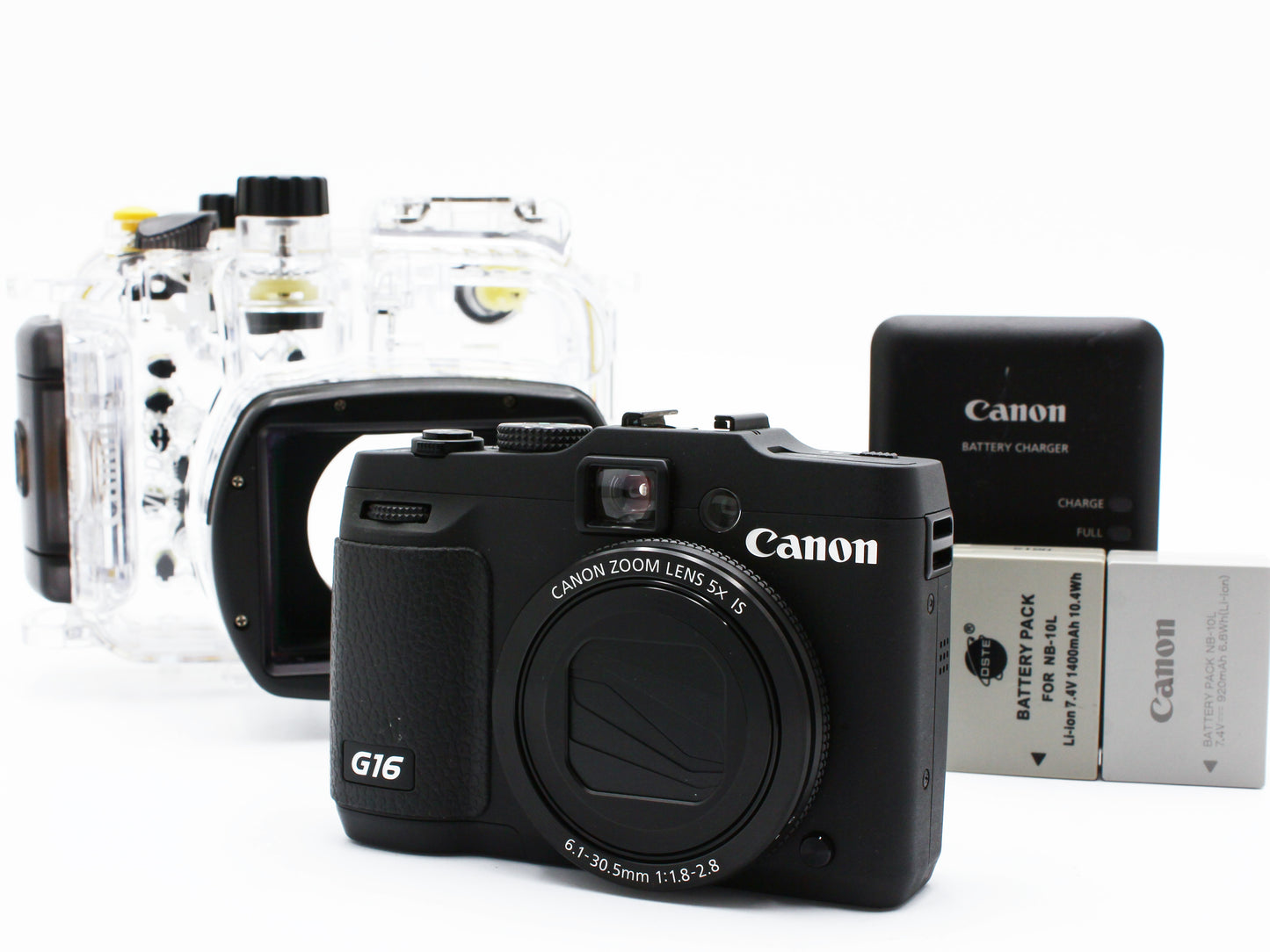 Canon PowerShot G16 Digital camera 5x Zoom Lens WP-DC52 from JAPAN【Exc+5】