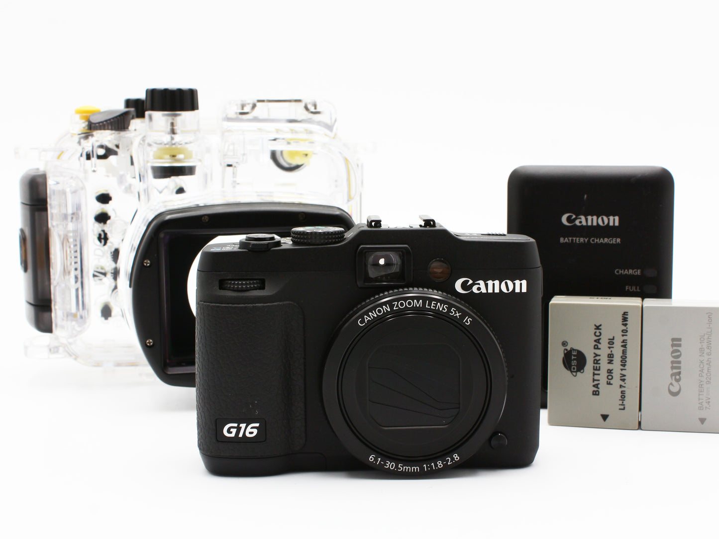 Canon PowerShot G16 Digital camera 5x Zoom Lens WP-DC52 from JAPAN【Exc+5】