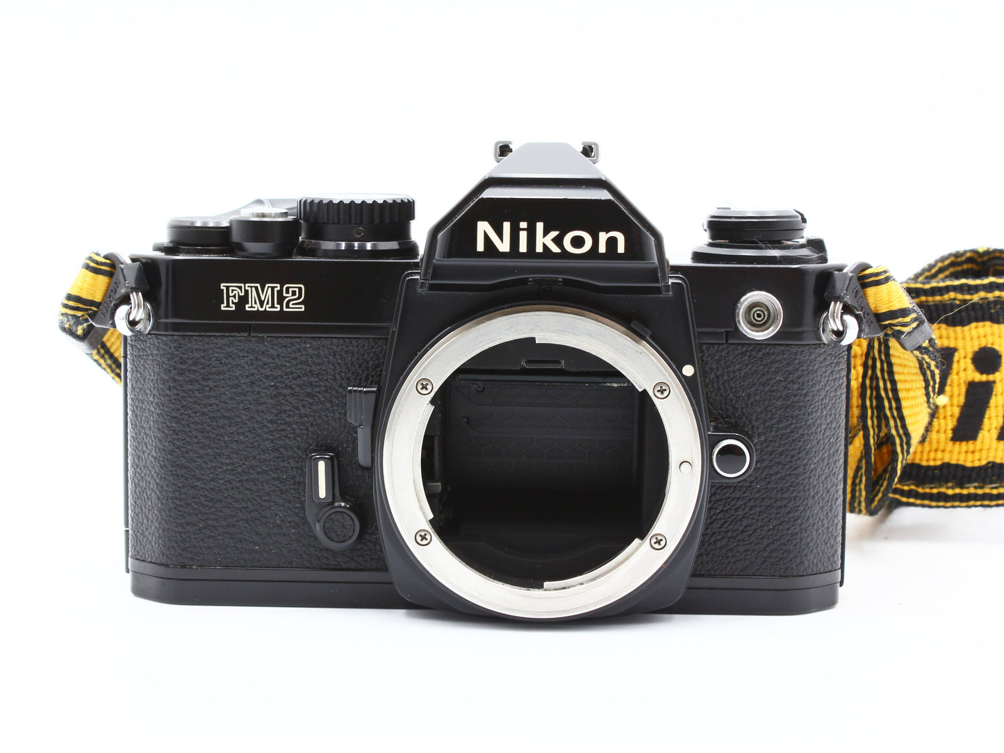 Nikon FM2 Black 35mm SLR Film Camera Body NIKKOR 35-105mm f/3.5-4.5 Lens【As-is】
