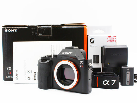 SONY α7R ILCE-7R 36.4MP Mirrorless Digital SLR Camera Body from Japan【Near Mint】