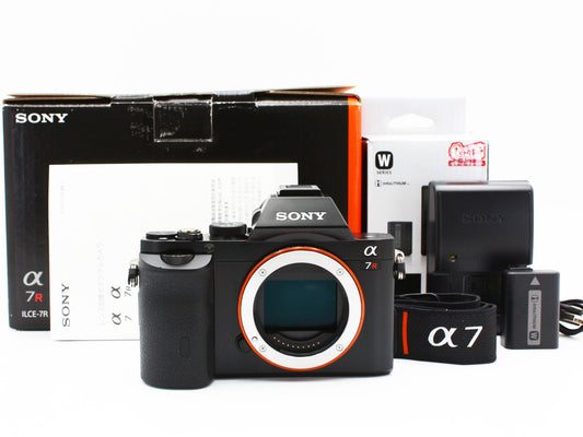 SONY α7R ILCE-7R 36.4MP Mirrorless Digital SLR Camera Body from Japan【Near Mint】