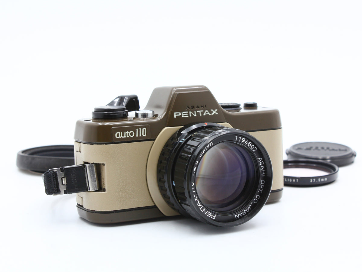 PENTAX auto110 Film Camera PENTAX-110 50mm f/2.8 Lens from JAPAN 【Exc+3】