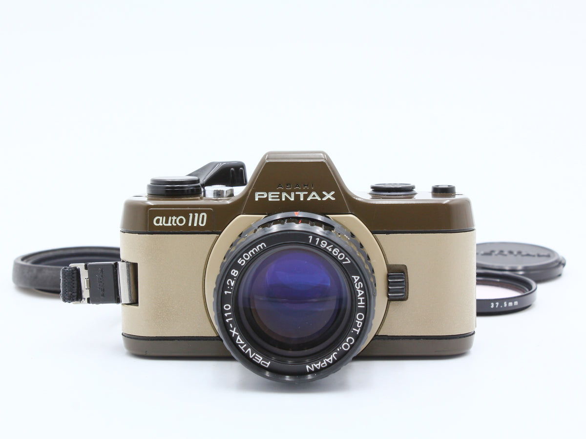PENTAX auto110 Film Camera PENTAX-110 50mm f/2.8 Lens from JAPAN 【Exc+3】