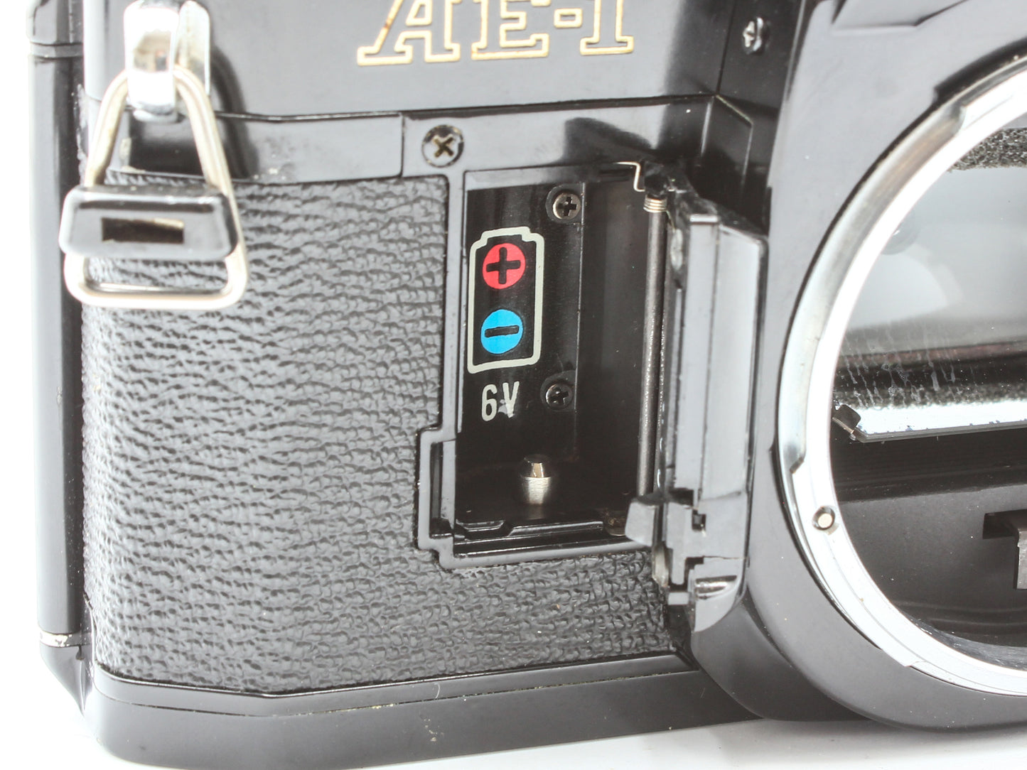 Canon AE-1 Black 35mm SLR Film Camera New FD 50mm f/1.4 Lens【Very Good】