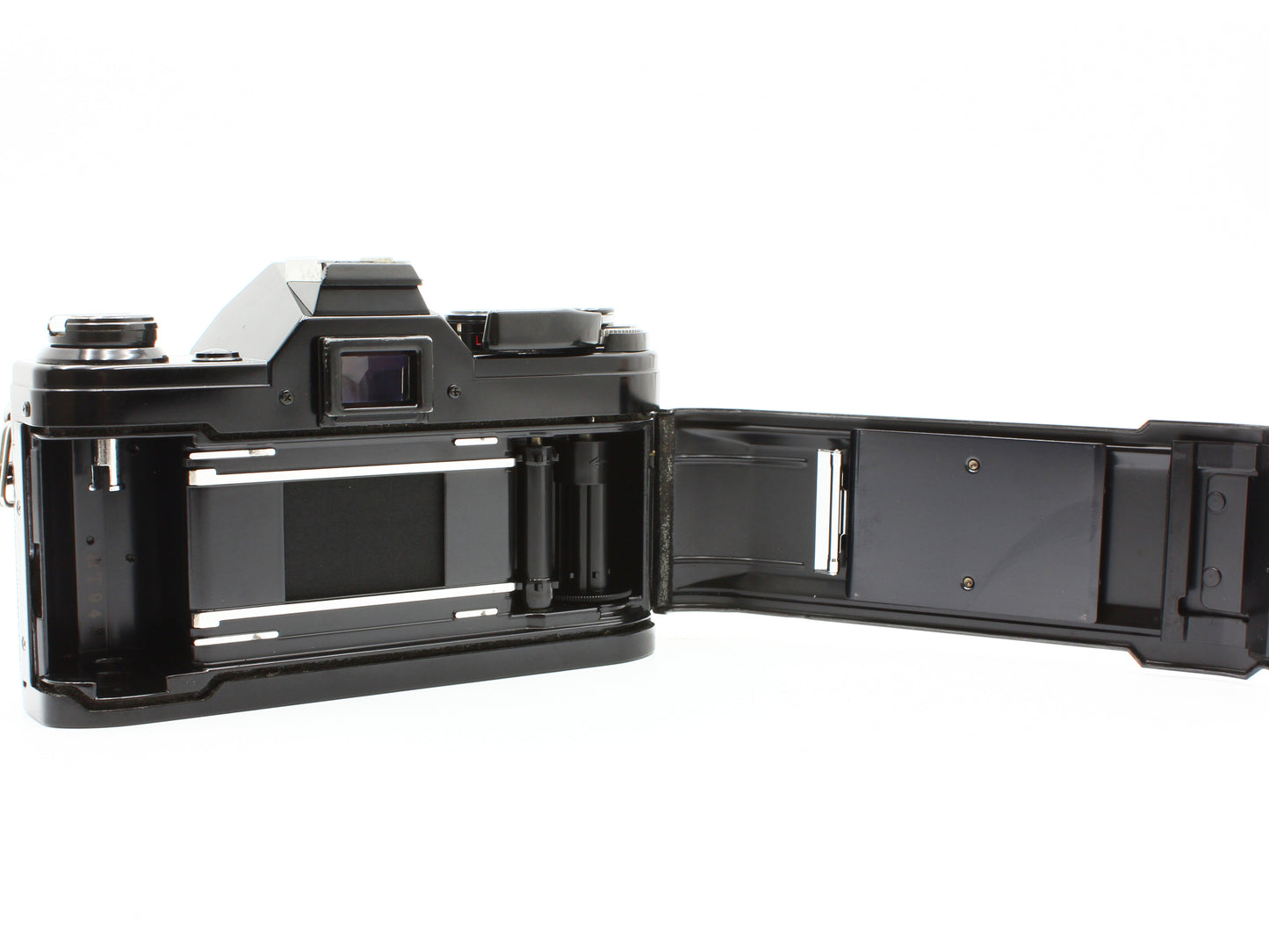 Canon AE-1 Black 35mm SLR Film Camera New FD 50mm f/1.4 Lens【Very Good】