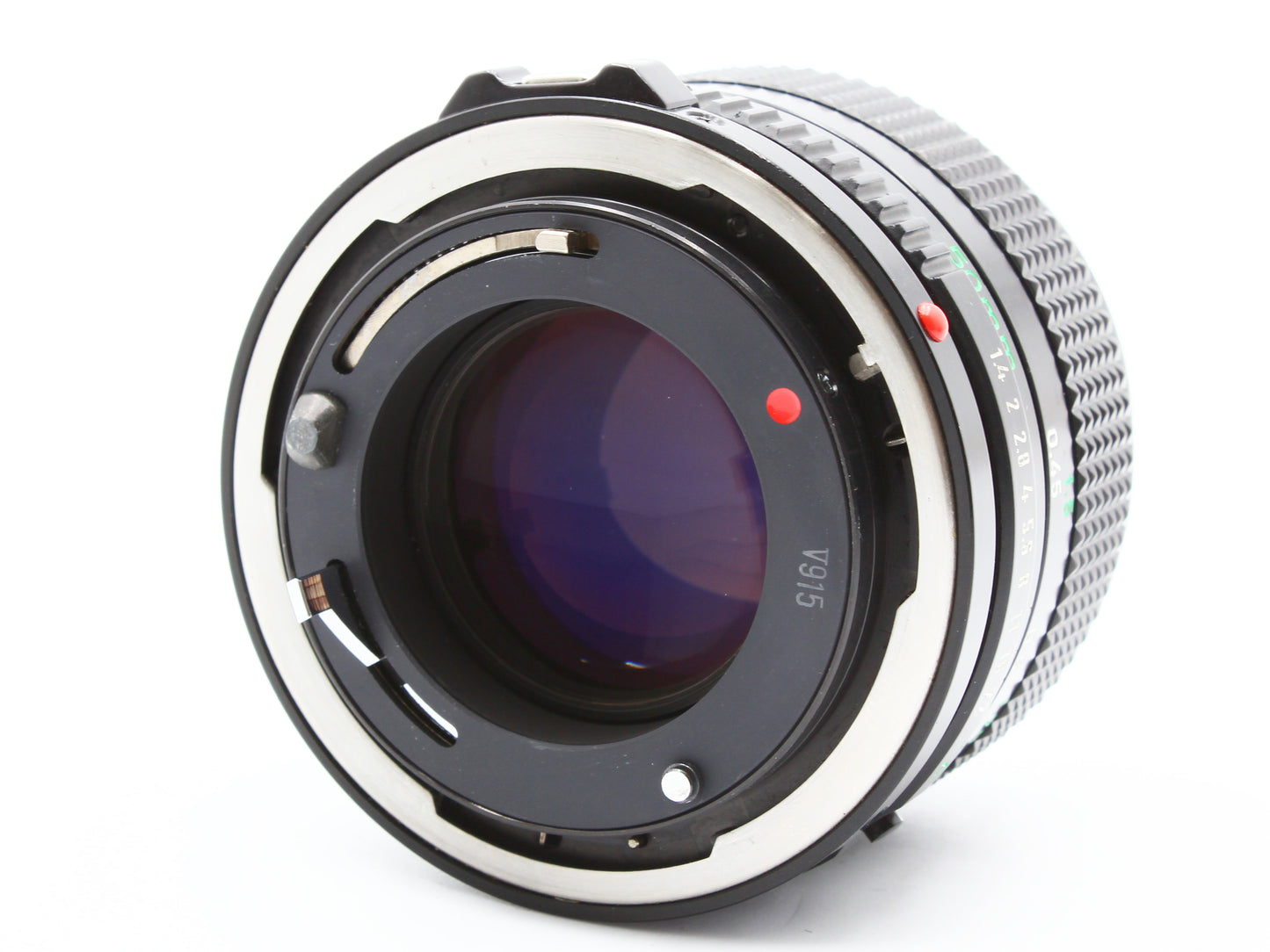 Canon AE-1 Black 35mm SLR Film Camera New FD 50mm f/1.4 Lens【Very Good】