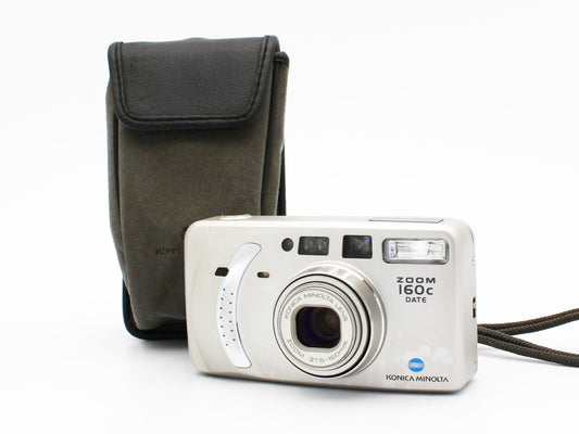KONICA MINOLTA Zoom 160C DATE 35mm Point & Shoot Film Camera from JAPAN【Exc+4】
