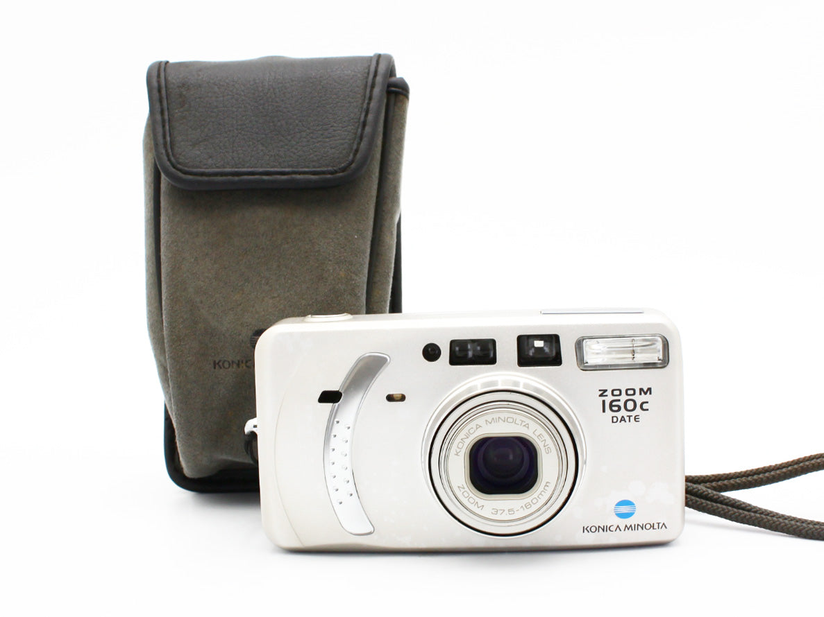 KONICA MINOLTA Zoom 160C DATE 35mm Point & Shoot Film Camera from JAPAN【Exc+4】