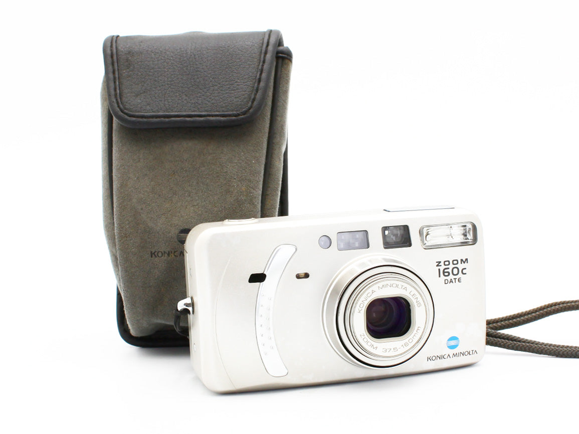 KONICA MINOLTA Zoom 160C DATE 35mm Point & Shoot Film Camera from JAPAN【Exc+4】