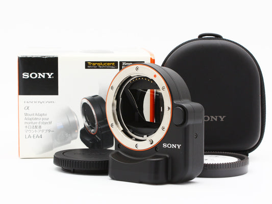 SONY LA-EA4 Mount Adapter for A to E Mount from JAPAN【Near Mint】