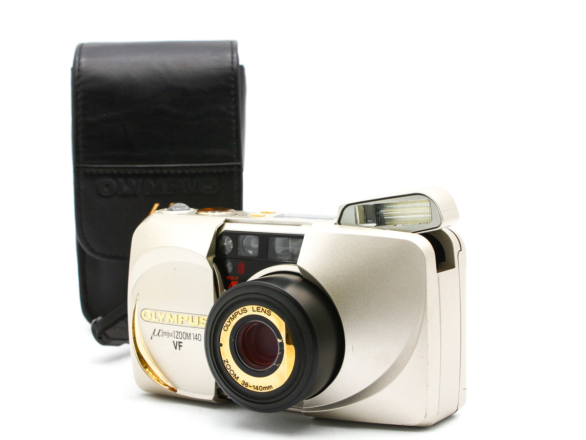 OLYMPUS μ mju ZOOM 140 VF Point & Shoot 35mm Film Camera from JAPAN【Exc+5】