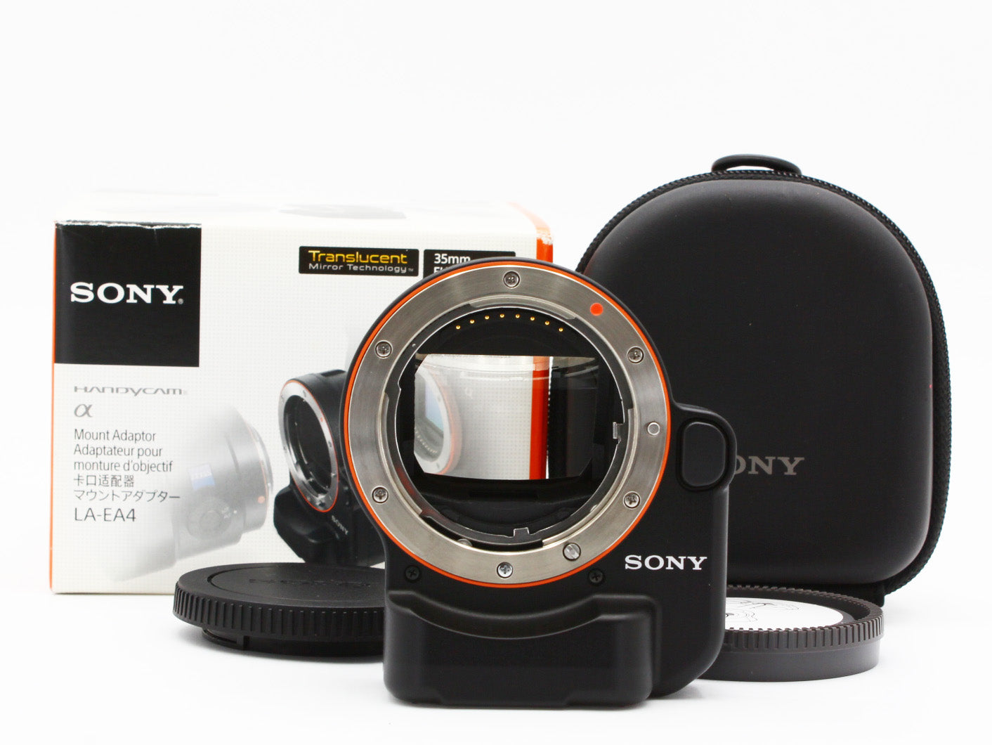 SONY LA-EA4 Mount Adapter for A to E Mount from JAPAN【Near Mint】