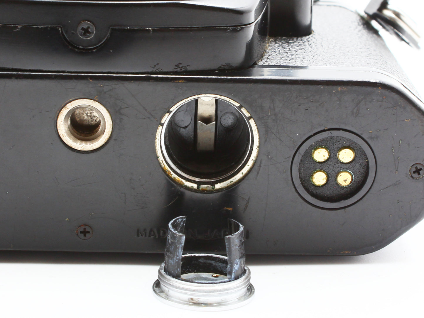 Nikon FE Black 35mm SLR Film Camera NIKKOR 50mm f/1.8 Lens【Very Good】