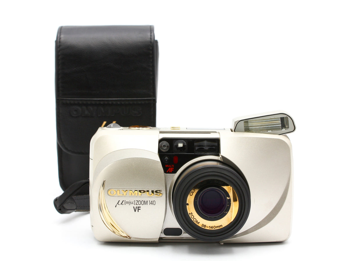 OLYMPUS μ mju ZOOM 140 VF Point & Shoot 35mm Film Camera from JAPAN【Exc+5】