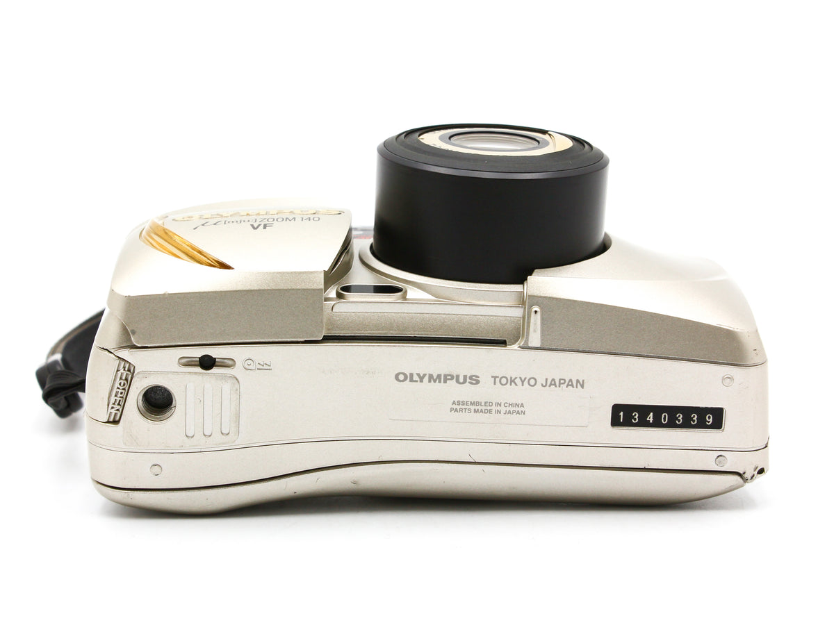 OLYMPUS μ mju ZOOM 140 VF Point & Shoot 35mm Film Camera from JAPAN【Exc+5】