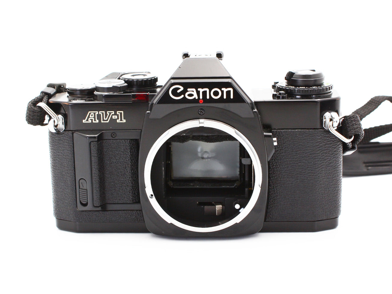 Canon AV-1 Black SLR Film Camera New FD 35-70mm f/4 MF Zoom Lens Japan【Exc+4】