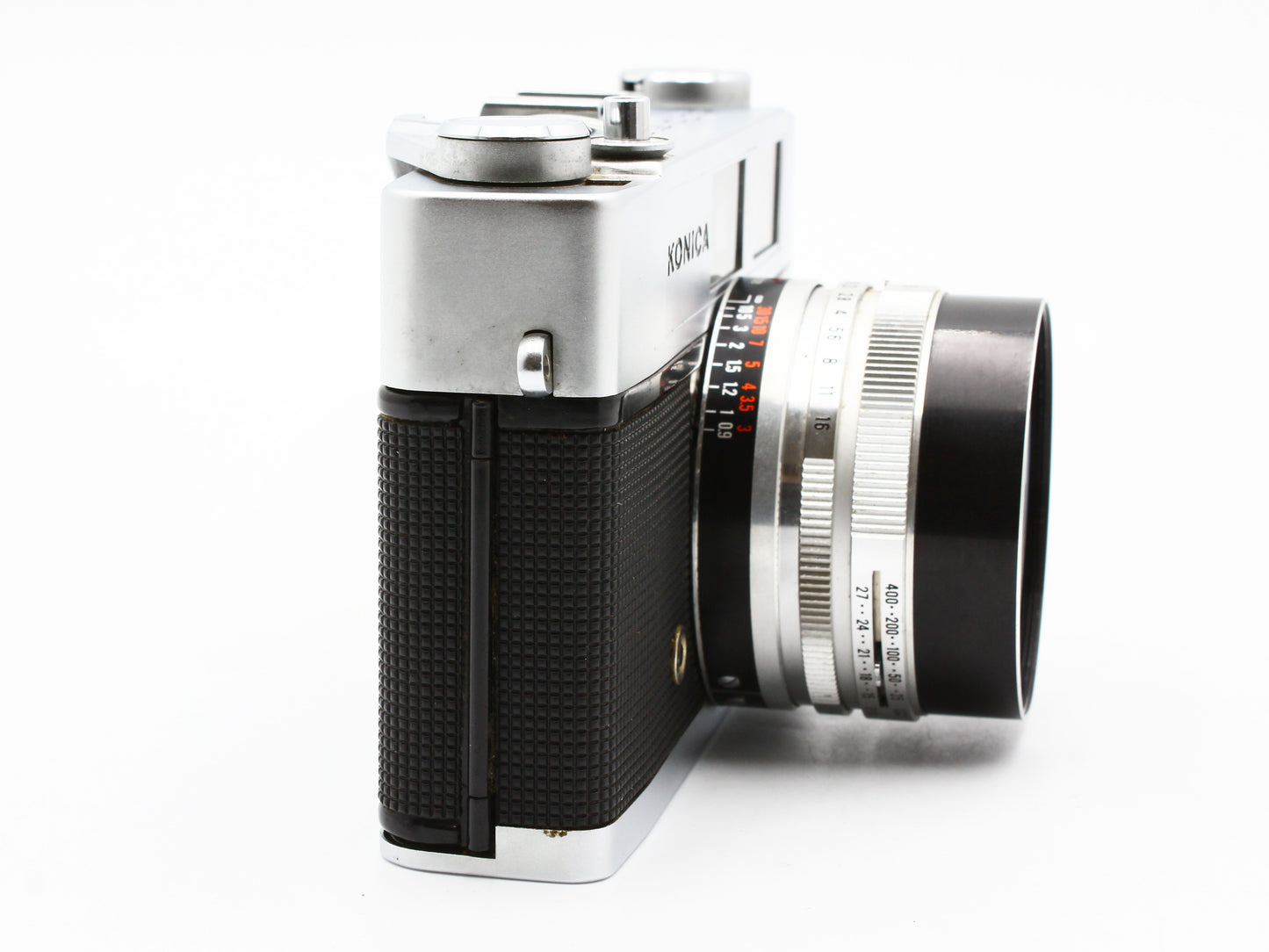 KONICA Auto S1.6 Rangefinder Camera Hexanon 45mm f/1.6 Lens from JAPAN【VeryGood】