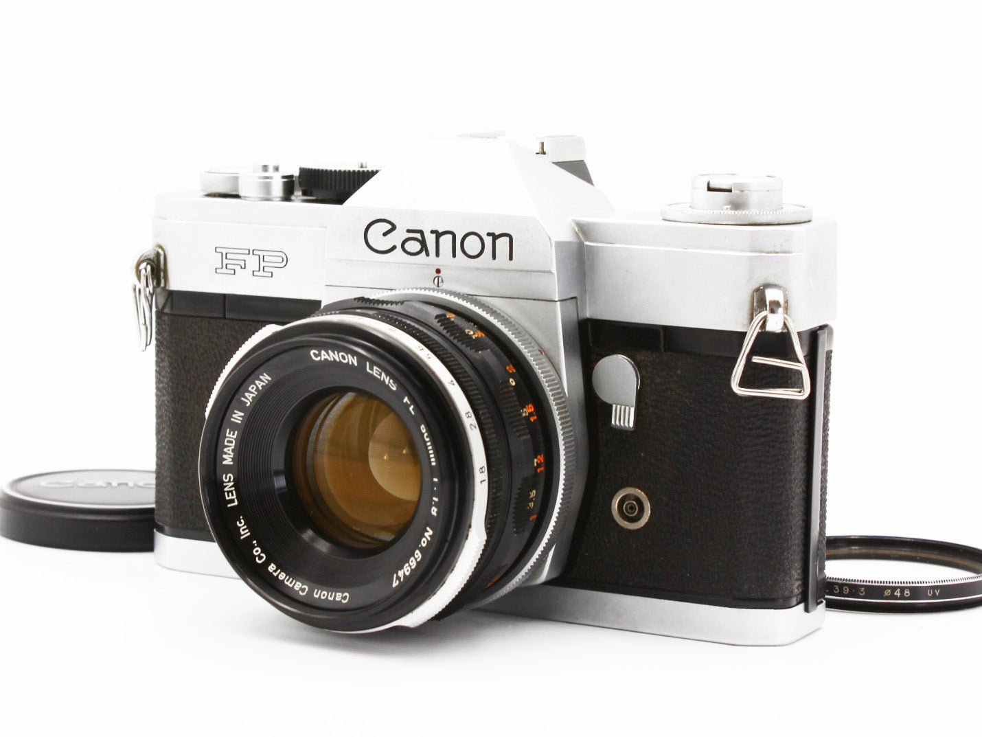 Canon FP 35mm SLR Film Camera FL 50mm f/1.8 From JAPAN【Exc+4】