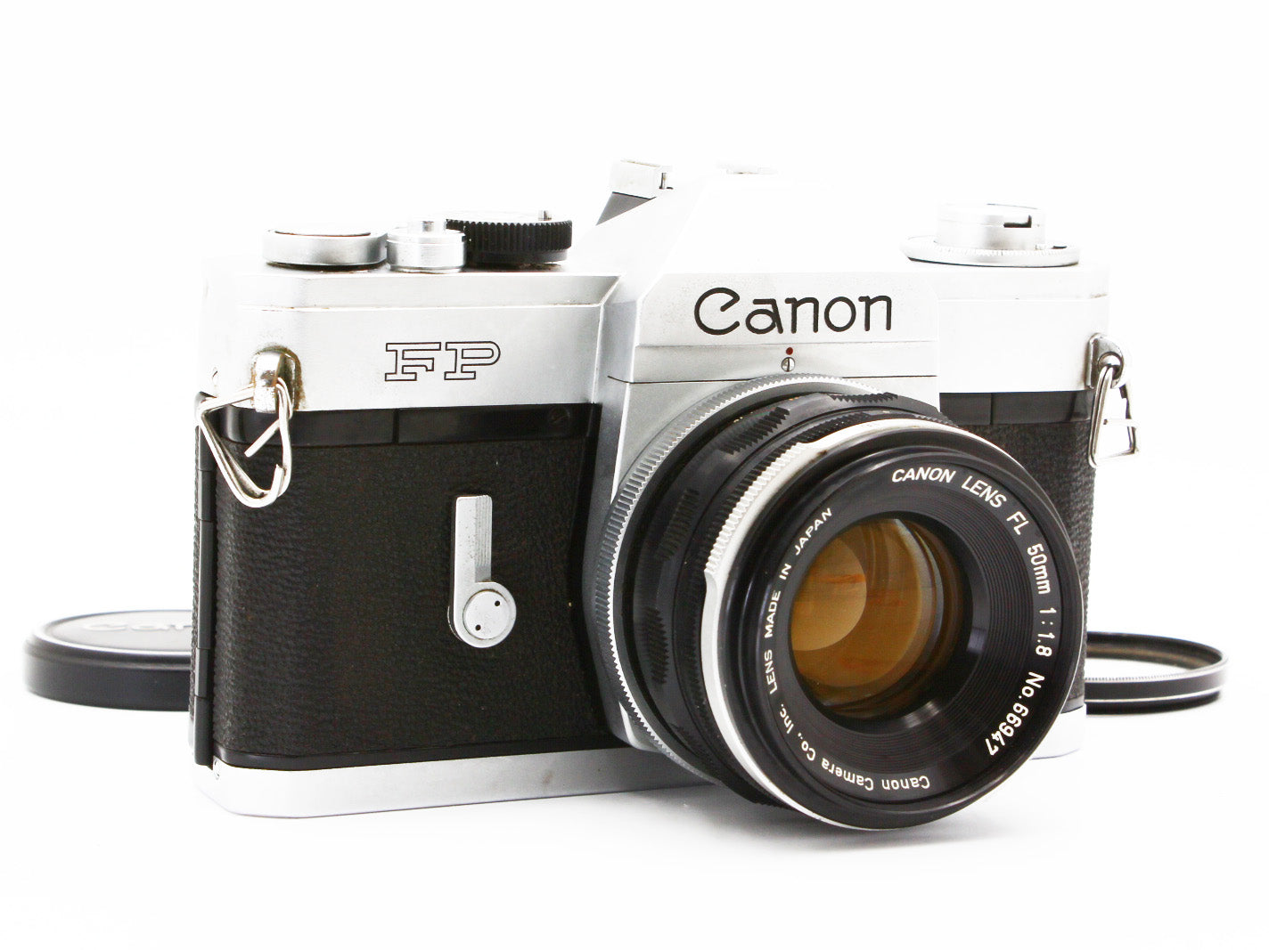 Canon FP 35mm SLR Film Camera FL 50mm f/1.8 From JAPAN【Exc+4】